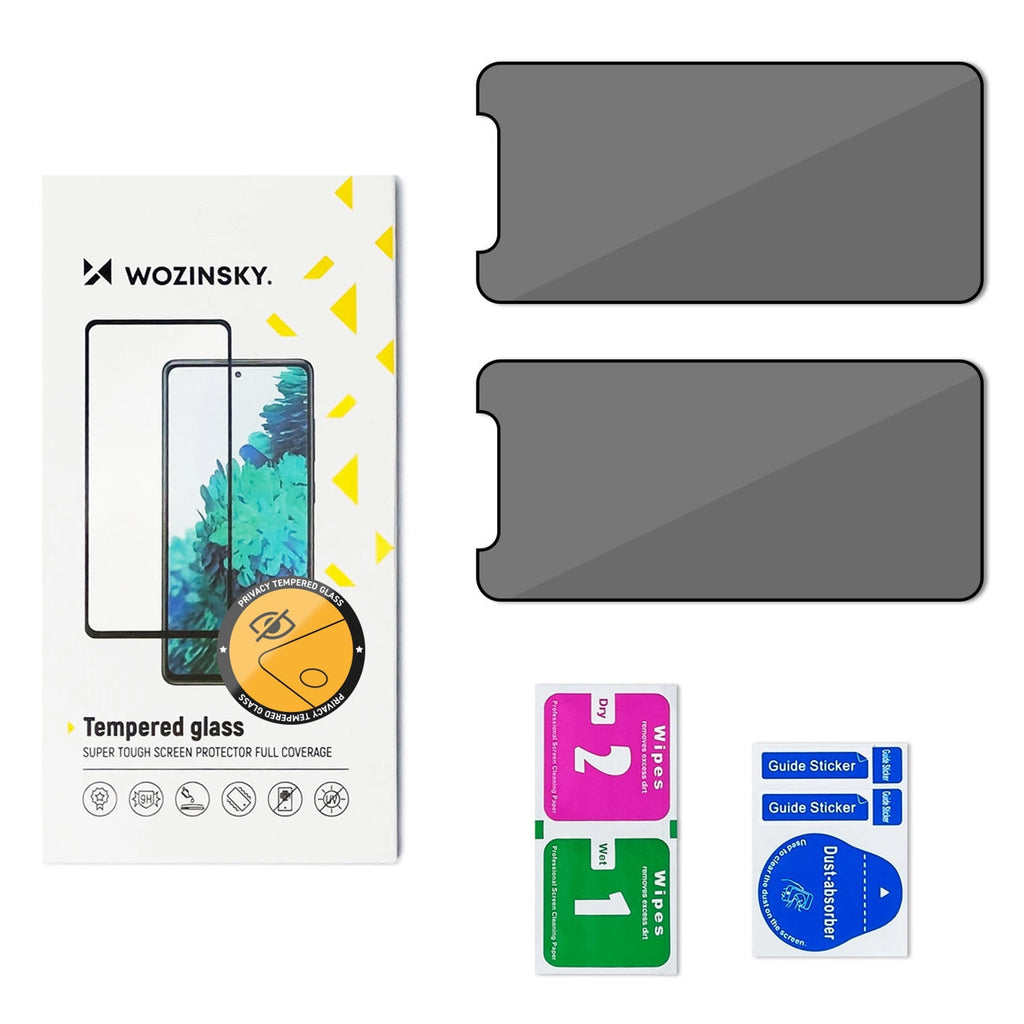 Wozinsky privatumo grūdintas stiklas Redmi Note 14S (2 vnt.)