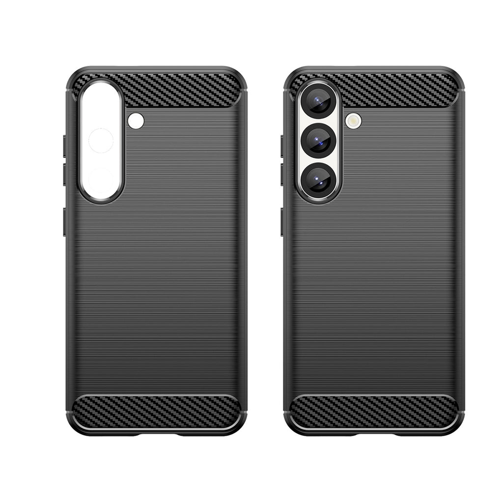 Carbon TPU dėklas Samsung Galaxy F06 5G – juodas -- Samsung Galaxy F06