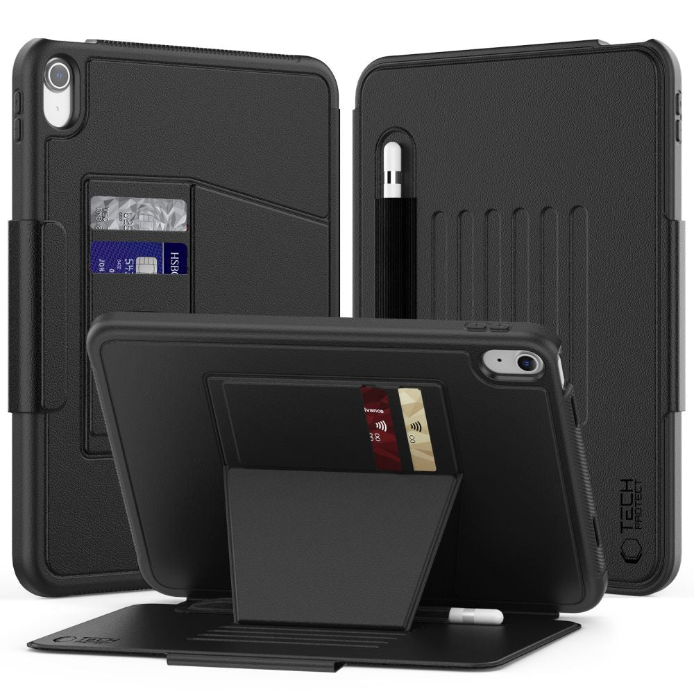 Tech-Protect SC Pen iPad 10.9" 2022 (10th gen.) / 11" 2025 (11th gen.) Dėklas - juodas