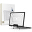 Tech-Protect SmartShell Pro dėklas, skirtas MacBook Air 13" 2023-2025 M2 / M3 / M4 - skaidrus ir juodas -- Cell phone...