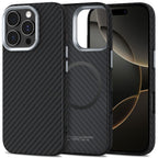 Tech-Protect Ion Carbon MagSafe dėklas iPhone 16 Pro Max – juodai pilkas -- iPhone 16 Pro Max