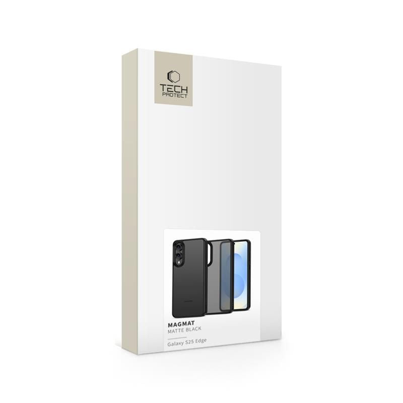 Tech-Protect MagMat dėklas Samsung Galaxy S25 Edge – juodas -- Samsung Galaxy S25 Edge