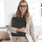 Tech-Protect Defender nešiojamojo kompiuterio ir planšetės krepšys 11-13" - Juodas -- Laptop Bags