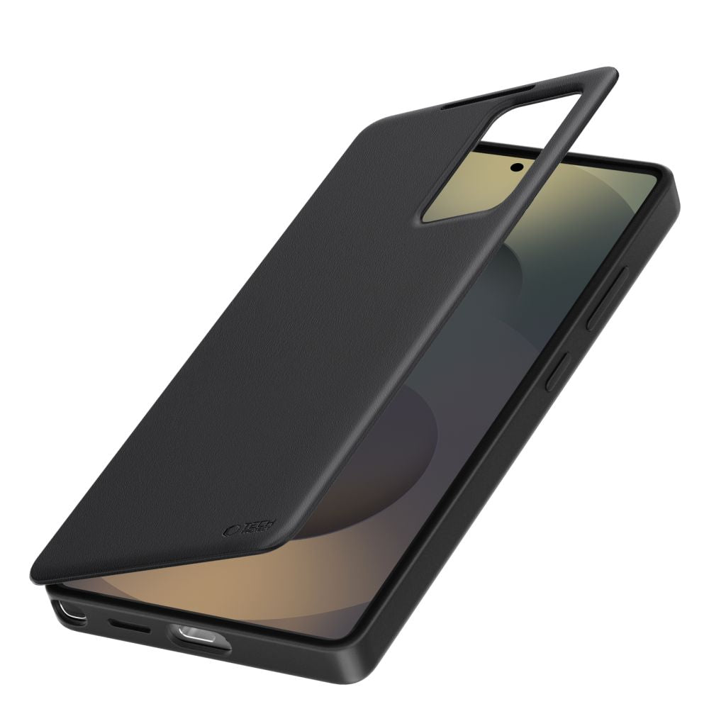 Tech-Protect Smart Wallet dėklas Samsung Galaxy S25 – juodas -- Samsung Galaxy S25