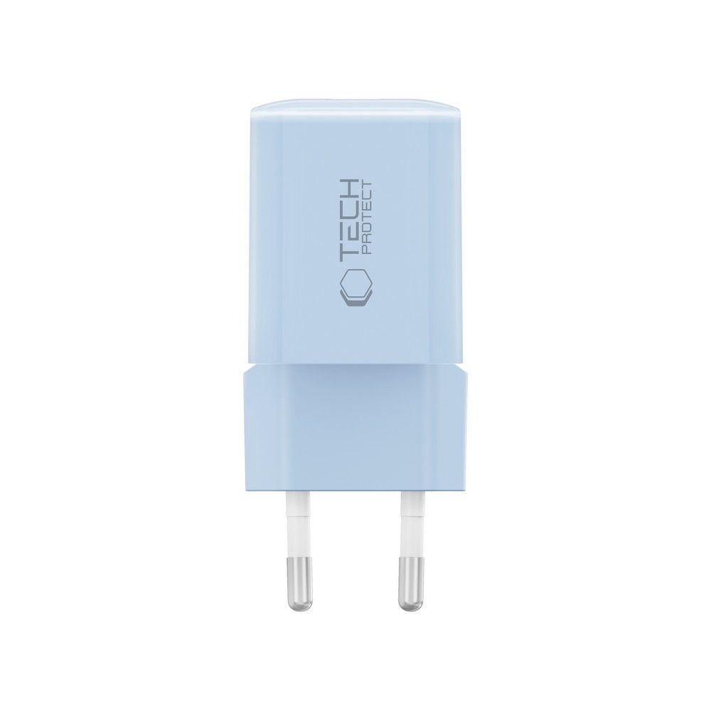 Tech-Protect NCM33W 2 jungčių PD33W/QC3.0 sieninis įkroviklis - mėlynas -- Cell phone chargers