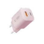 Tech-Protect NCM33W 2 jungčių PD33W/QC3.0 sieninis įkroviklis - rožinis -- Cell phone chargers