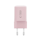 Tech-Protect NCM33W 2 jungčių PD33W/QC3.0 sieninis įkroviklis - rožinis -- Cell phone chargers