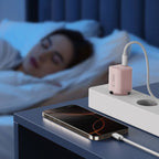 Tech-Protect NCM33W 2 jungčių PD33W/QC3.0 sieninis įkroviklis - rožinis -- Cell phone chargers