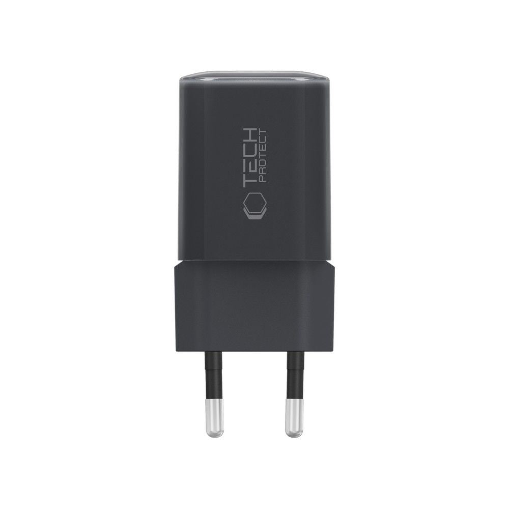 Tech-Protect NCM33W 2 jungčių PD33W/QC3.0 sieninis įkroviklis - juodas -- Cell phone chargers