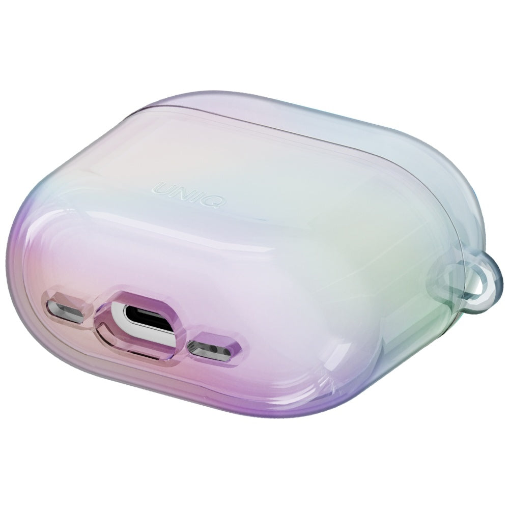 Uniq Iridescia dėklas AirPods 4 – Holo Quartz