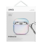 Uniq Iridescia dėklas AirPods 4 – Holo Quartz