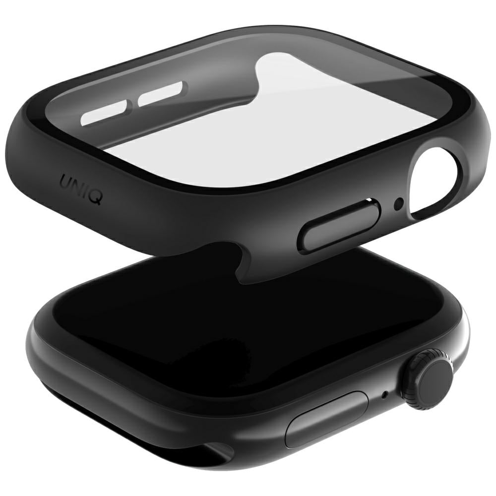 Uniq Nautic Apple Watch 42 mm dėklas su stiklu – juodas -- Apple Watch 1 42 mm