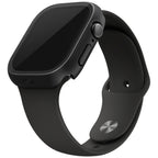 Uniq Nautic dėklas Apple Watch 46 mm – juodas -- Apple Watch 10 (46mm)