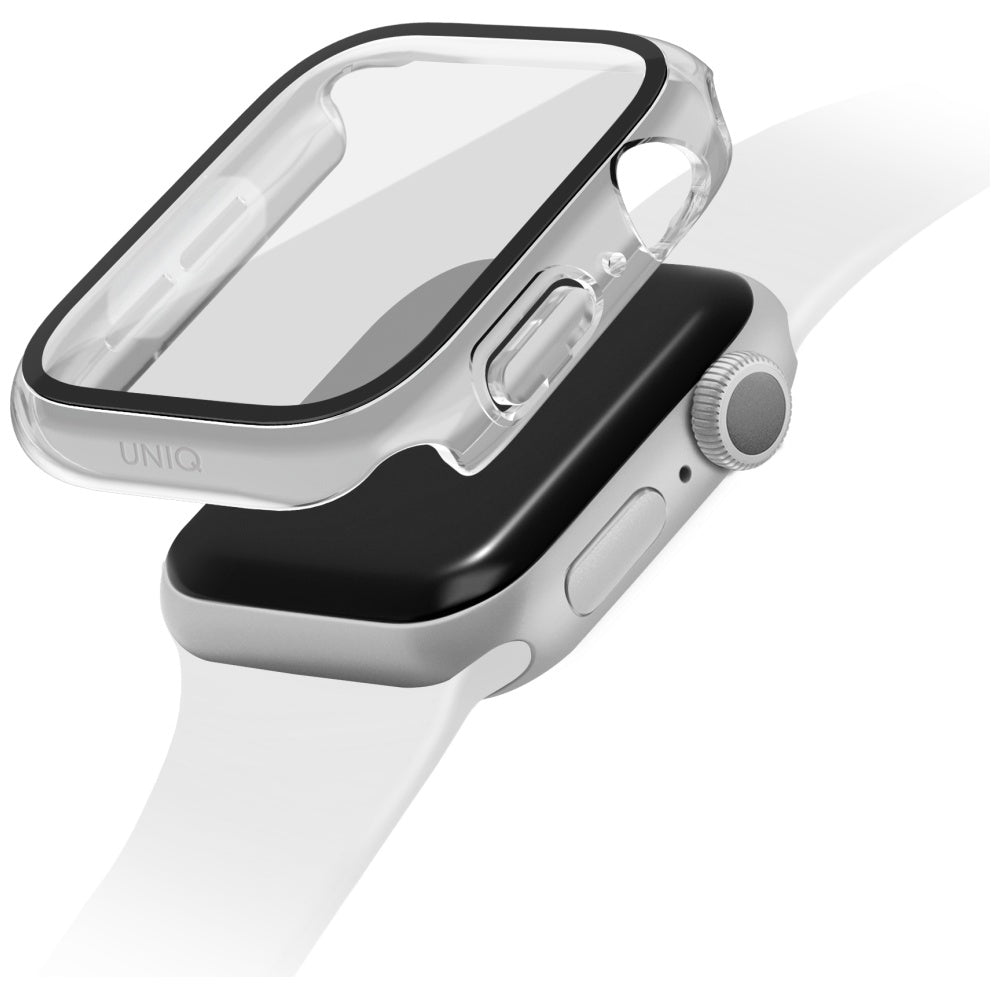 Uniq Nautic dėklas Apple Watch 46 mm – skaidrus -- Apple Watch 10 (46mm)