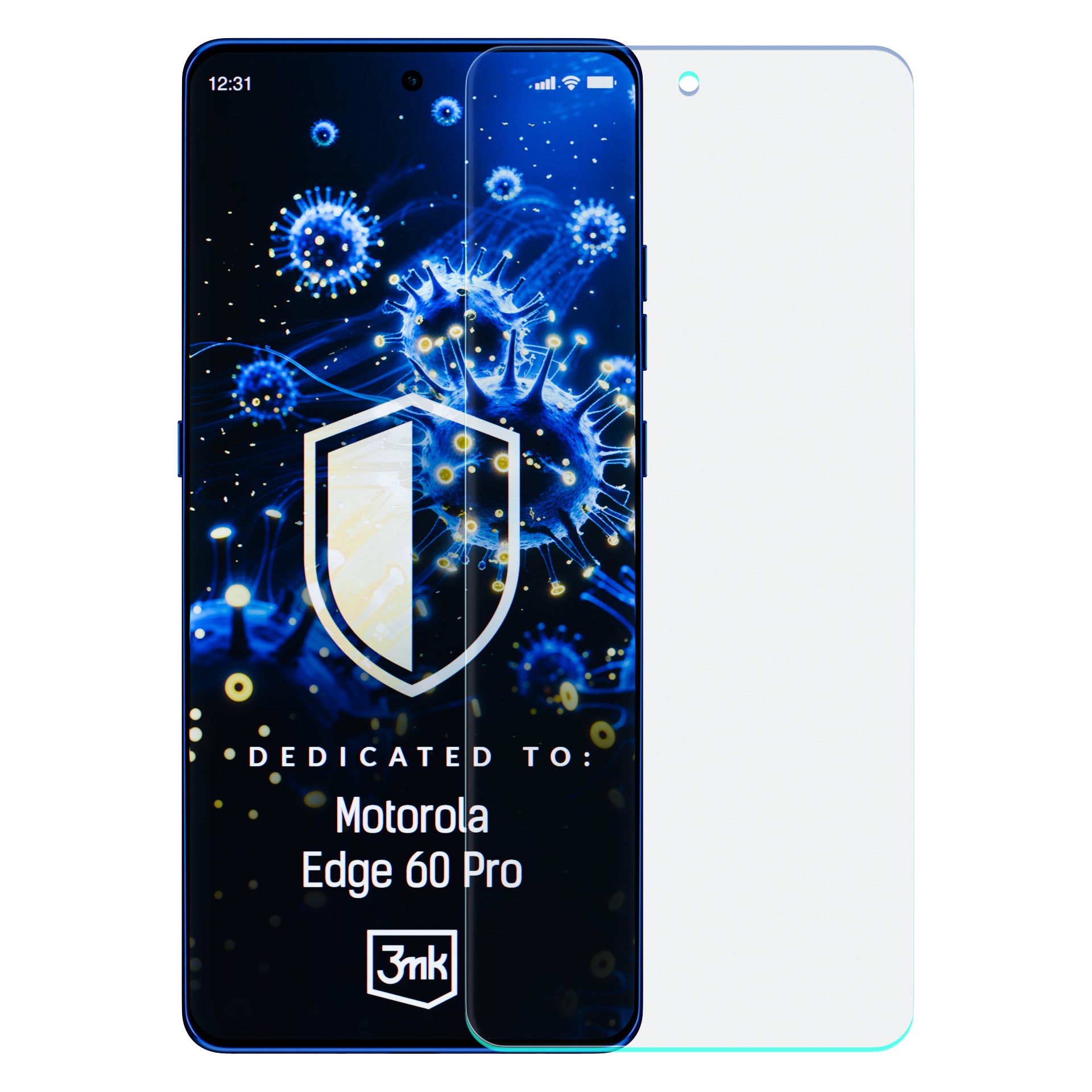 Apsauginė plėvelė 3mk SilverProtection+ skirta Motorola Edge 60 Pro -- Motorola Edge 60 Pro