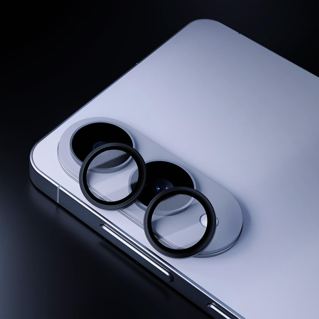 3mk Lens Protection Pro fotoaparato stiklas, skirtas Samsung Galaxy S25 Edge – juodas