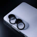 3mk Lens Protection Pro fotoaparato stiklas, skirtas Samsung Galaxy S25 Edge – juodas