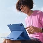 ESR Apverčiamas hibridinis dėklas, skirtas iPad 10.9" 2022 / iPad 11" 2024 - mėlynas