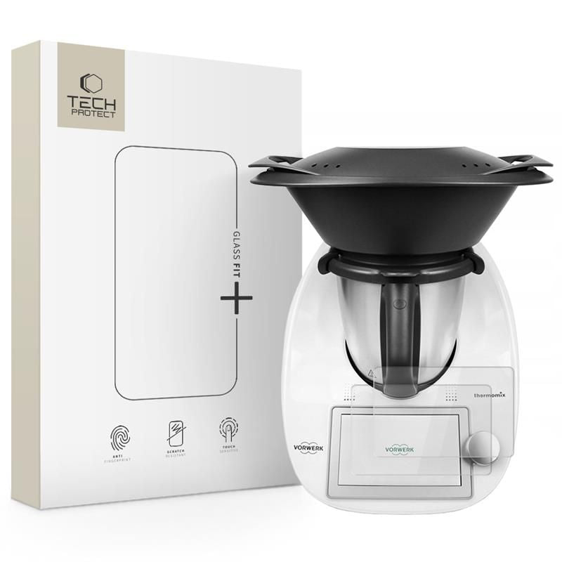 Grūdintas stiklas Thermomix TM6 ekranui (2 vnt.) -- Others
