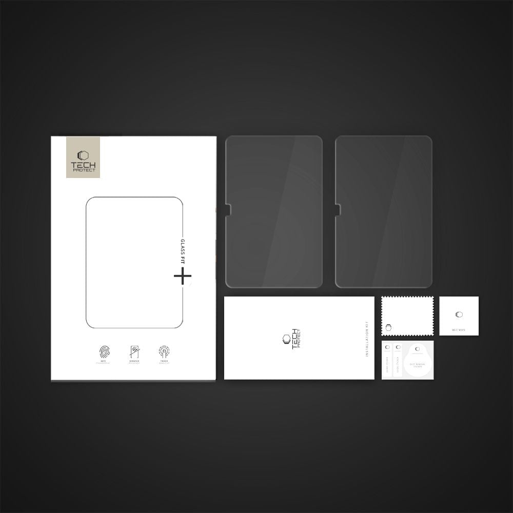 Grūdintas stiklas Tech-Protect Glass Fit+ Galaxy Tab S10 FE+ -- Samsung Galaxy Tab S10 FE+