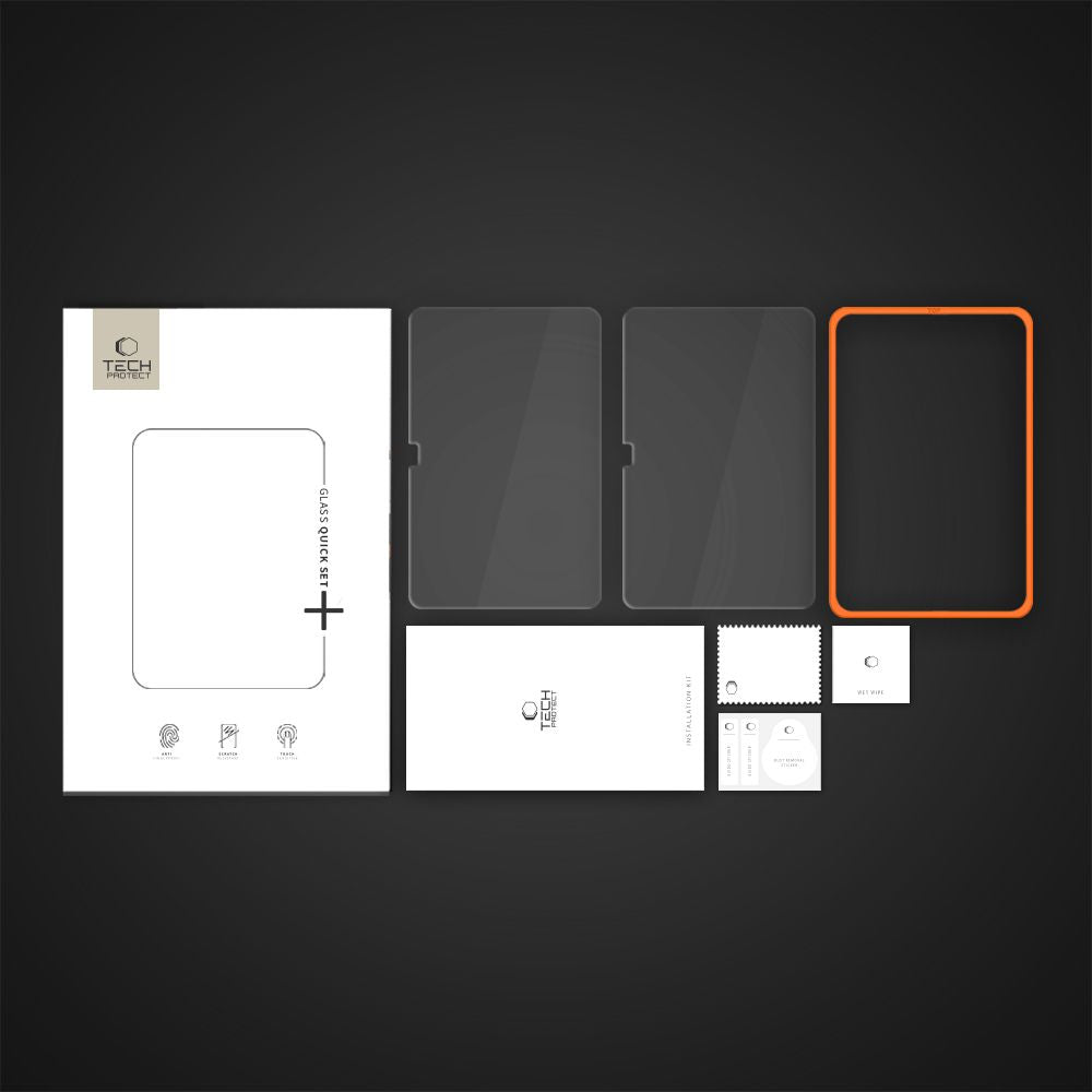 Tech-Protect Easy Set+ stiklas iPad 10.9/11 (2 vnt.) -- iPad 10.9