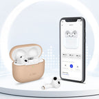 Tech-Protect silikoninis dėklas AirPods 4 – juodas -- AirPods 4