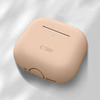 Tech-Protect silikoninis dėklas AirPods 4 – smėlio -- AirPods 4