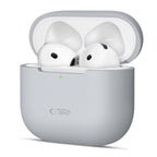 Tech-Protect silikoninis dėklas AirPods 4 – pilkas -- AirPods 4