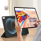 „Tech-Protect Smartcase“ magnetinis dėklas, skirtas iPad Air 13“ (2024/2025/2026) – juodas