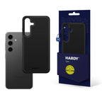 3mk Hardy Android Silky Leather MagCase, skirtas Samsung Galaxy S24+ – juodas