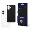 3mk Hardy Apple Silky Leather MagCase, skirtas Apple iPhone 16 - juodas