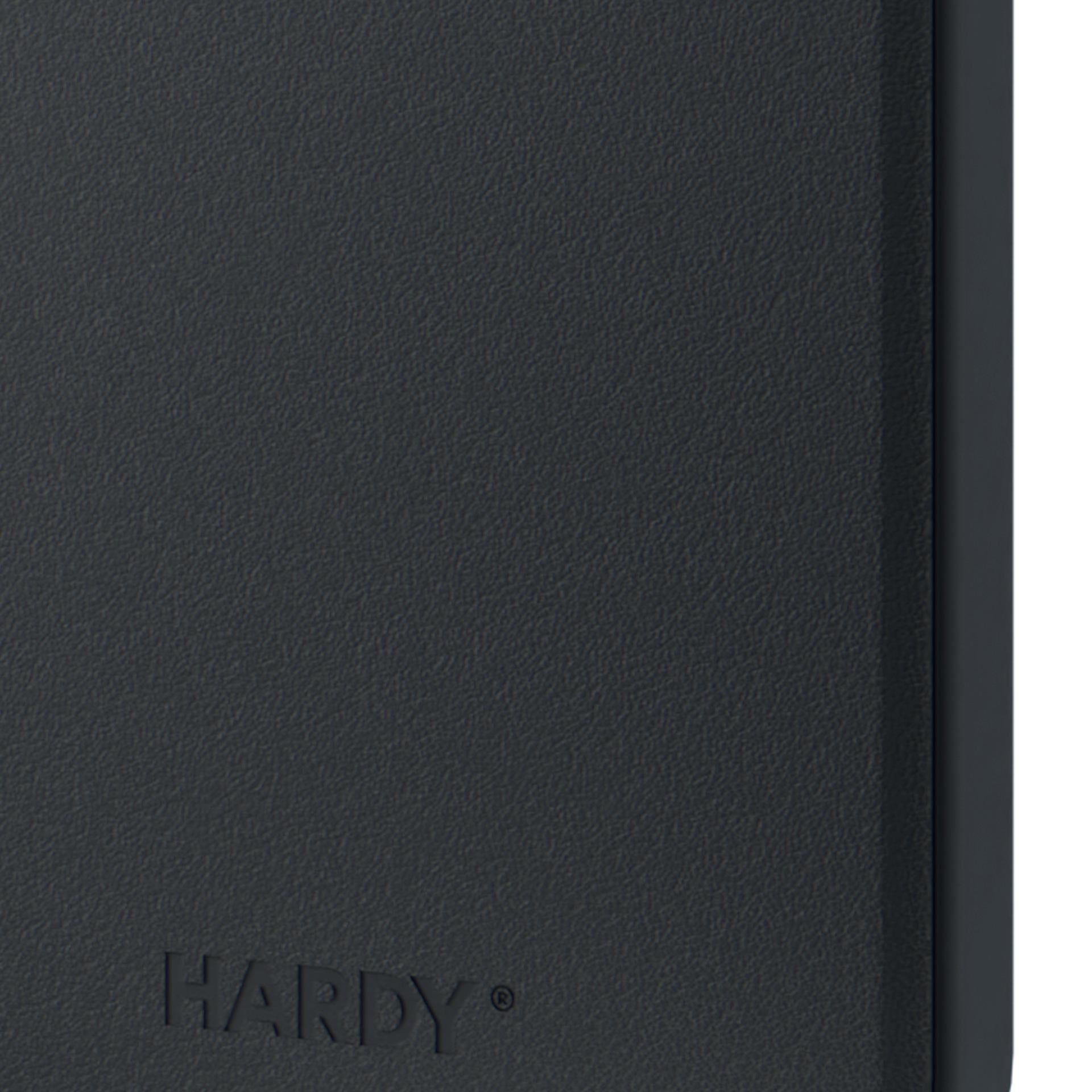 3mk Hardy Apple Silky Leather MagCase, skirtas Apple iPhone 16 - juodas