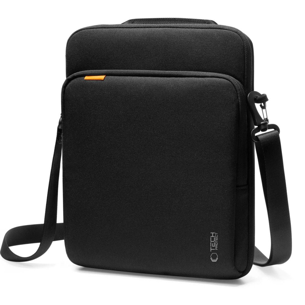 Tech-Protect Defender VR nešiojamojo kompiuterio krepšys 13-14 - Juodas -- Laptop Bags