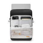 Tech-Protect Defender VR nešiojamojo kompiuterio krepšys 13-14 - Juodas -- Laptop Bags
