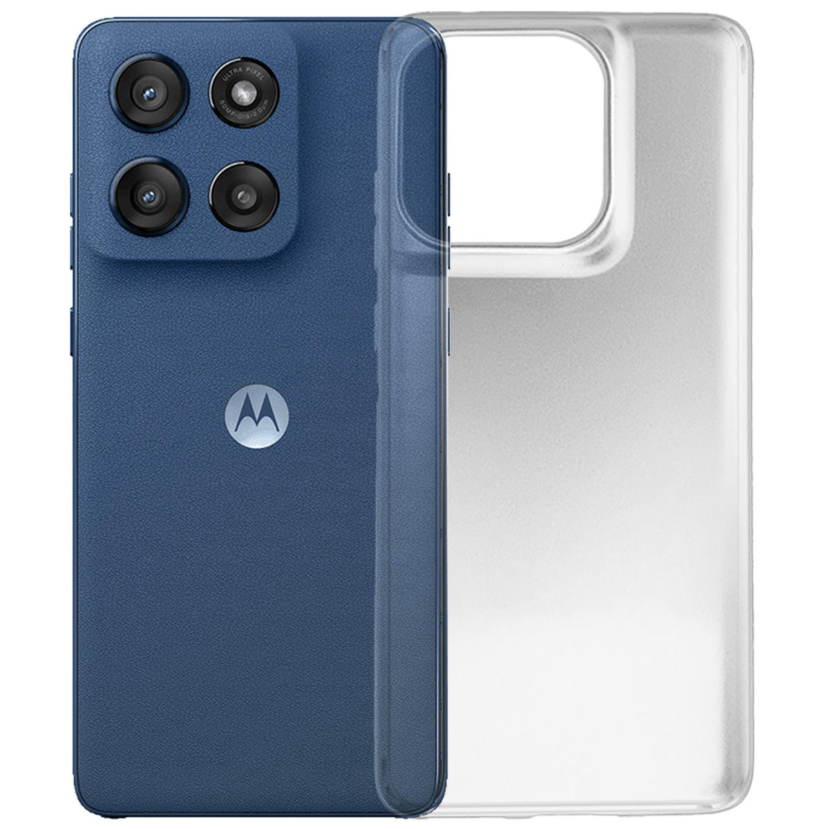3mk šarvų dėklas, skirtas Motorola Moto Edge 60/60 Fusion – skaidrus -- Motorola Moto Edge 60