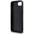 DKNY Mono Stripe dėklas iPhone 16e – juodas