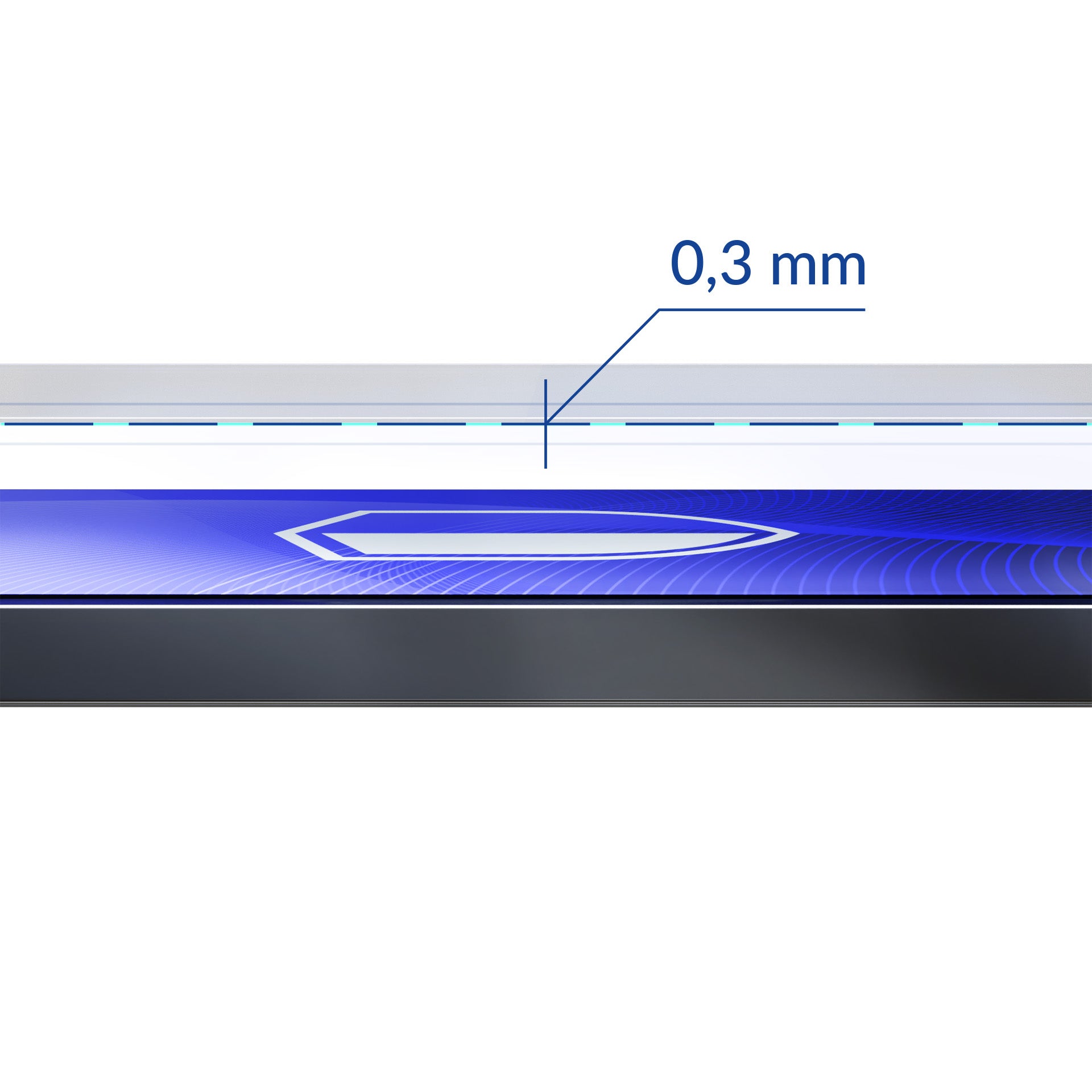 Hibridinis stiklas 3mk FlexibleGlass v2.0, skirtas Apple iPhone 15