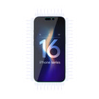 Hibridinis stiklas 3mk FlexibleGlass v2.0, skirtas Apple iPhone 16 Pro Max