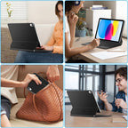 Tech-Protect Smartcase Magnetic su klaviatūra, skirta iPad 10.9" 2022 / iPad 11" 2025 - juoda