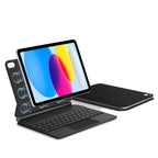 Tech-Protect Smartcase Magnetic su klaviatūra, skirta iPad 10.9" 2022 / iPad 11" 2025 - juoda