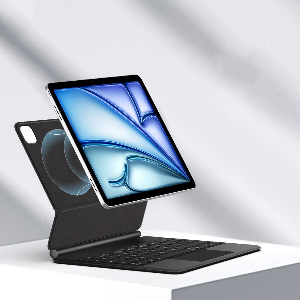 Tech-Protect Smartcase Magnetic su klaviatūra, skirta iPad Air 10.9" (2020/2022) / 11" (2024/2025/2026) - juoda