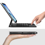Tech-Protect Smartcase Magnetic su klaviatūra, skirta iPad Air 10.9" (2020/2022) / 11" (2024/2025/2026) - juoda
