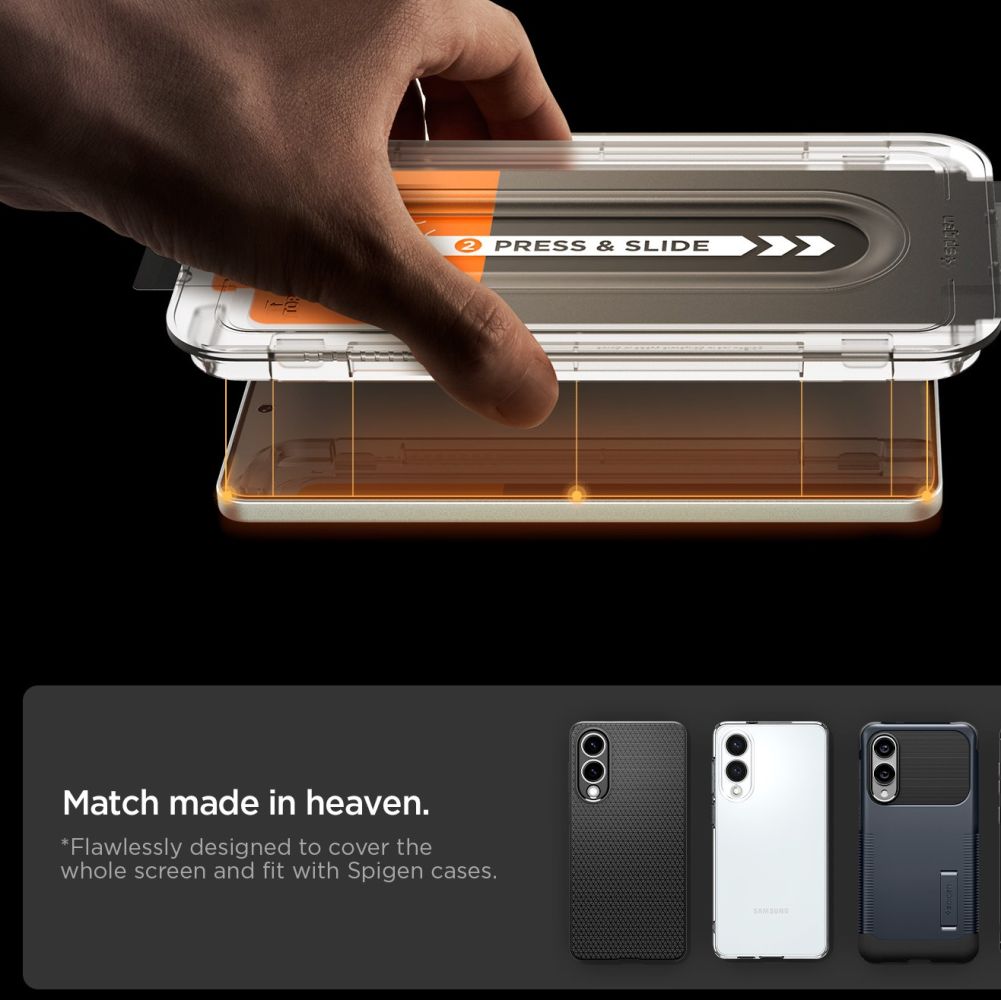 Spigen Glas.TR EZ Fit Pro stiklas Galaxy S25 Edge