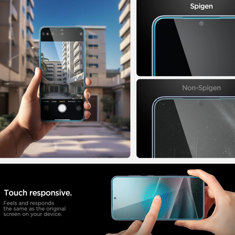 Spigen Glas.TR EZ Fit Pro stiklas Galaxy S25 Edge