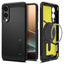 Spigen Tough Armor MagSafe dėklas Galaxy S25 Edge – juodas