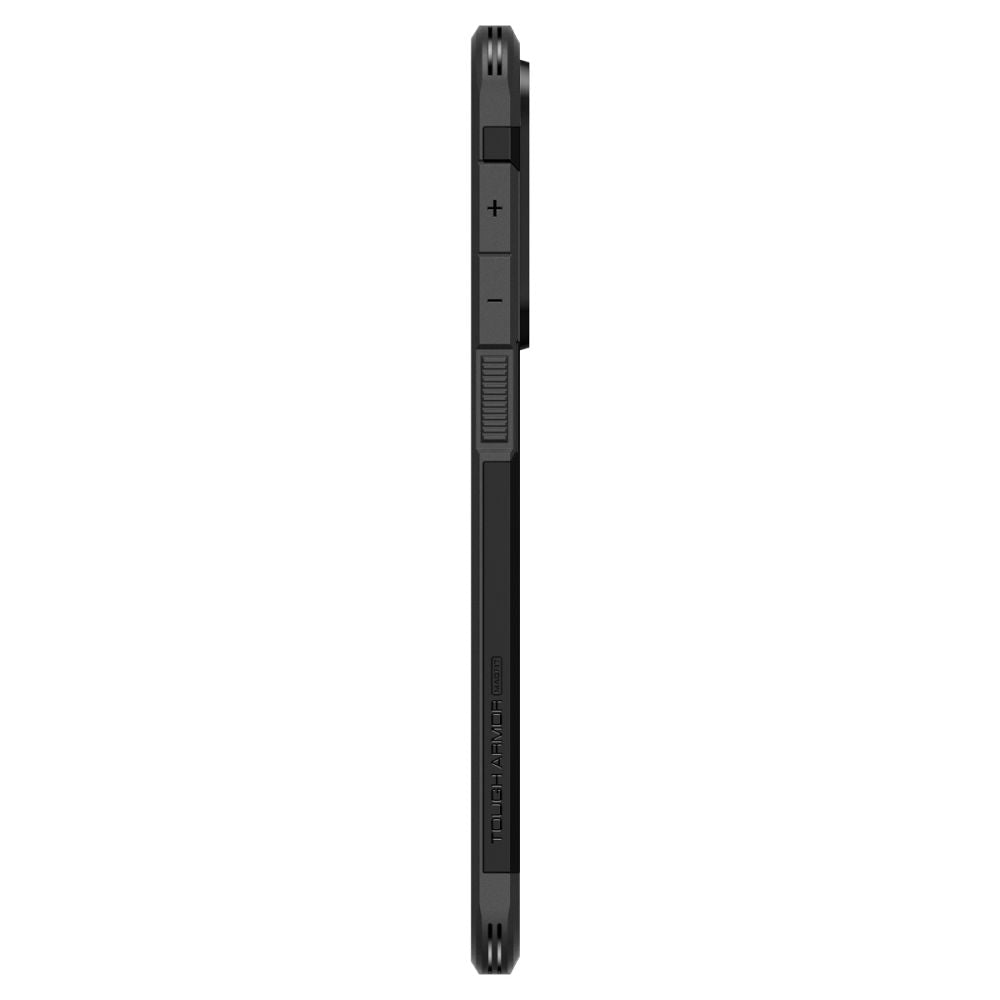 Spigen Tough Armor MagSafe dėklas Galaxy S25 Edge – juodas