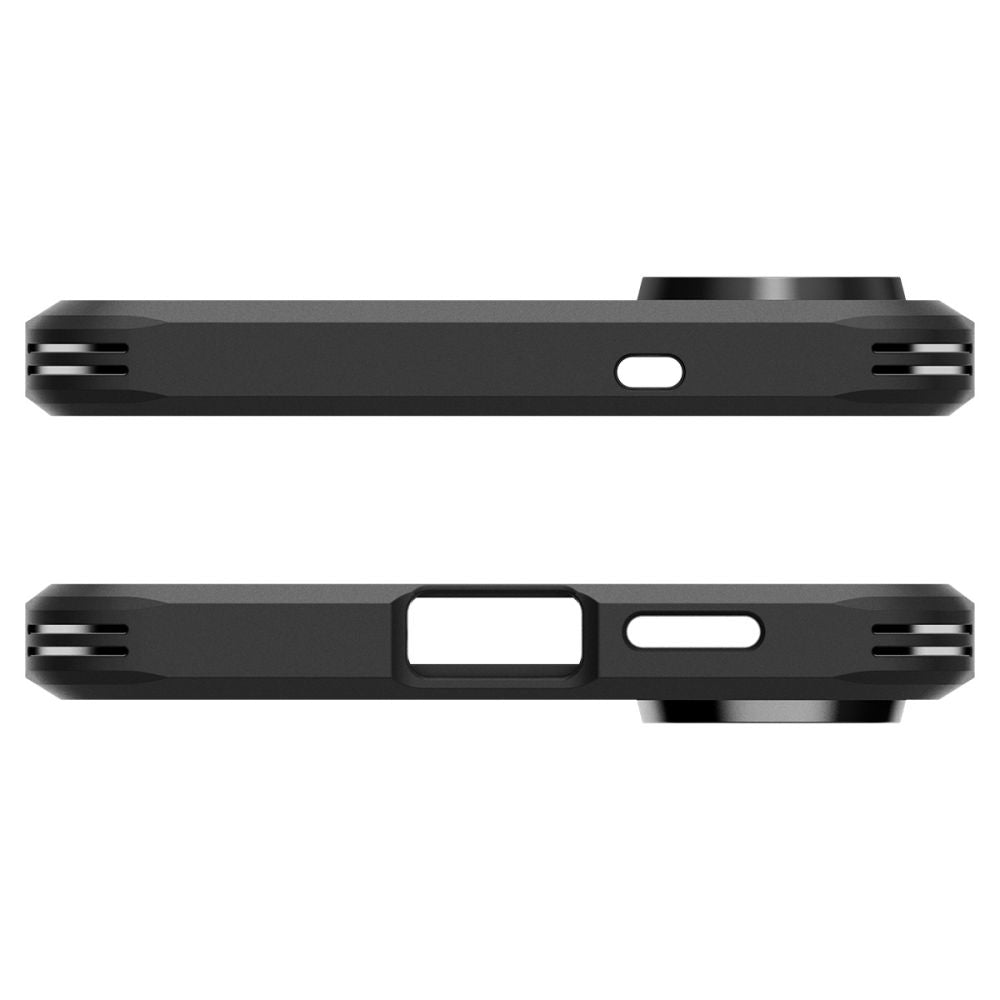 Spigen Tough Armor MagSafe dėklas Galaxy S25 Edge – juodas
