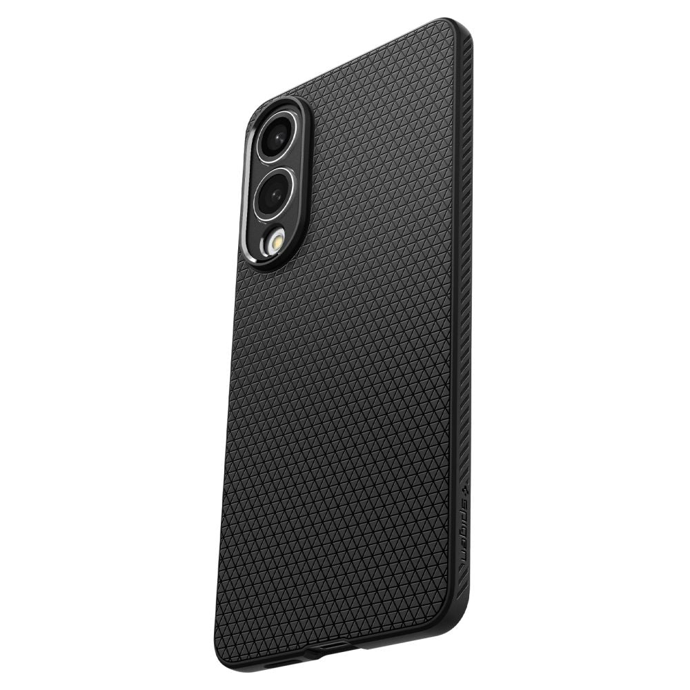 Spigen Liquid Air dėklas Samsung Galaxy S25 Edge – juodas