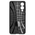 Spigen Liquid Air dėklas Samsung Galaxy S25 Edge – juodas