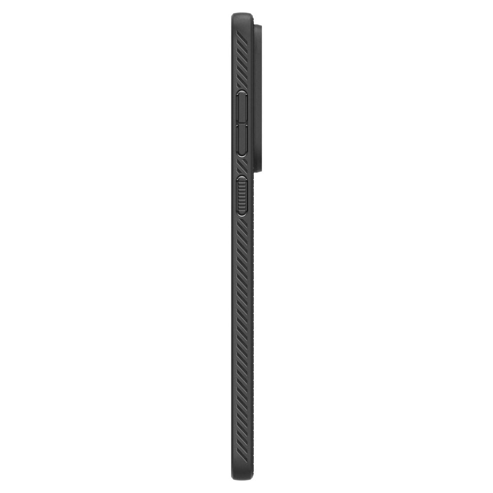Spigen Liquid Air dėklas Samsung Galaxy S25 Edge – juodas